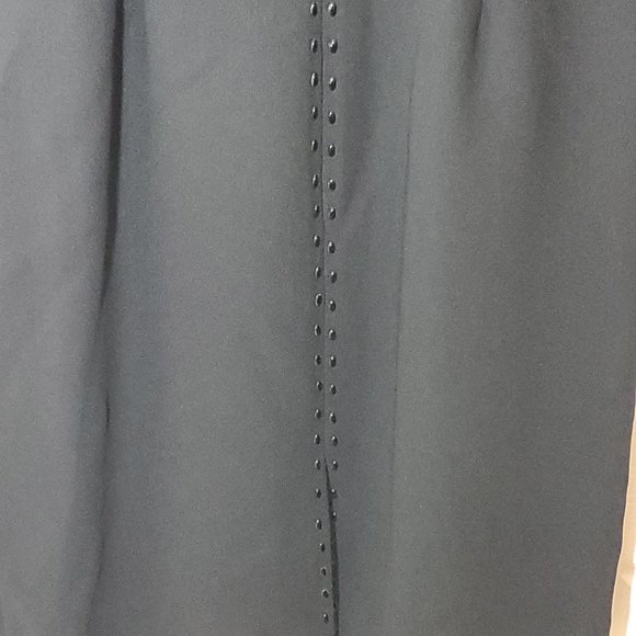 Jones New York Black Cocktail Dress - Size 10 NWT - Picture 6 of 12